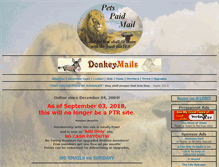 Tablet Screenshot of petspaidmail.com